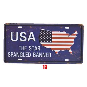 Vintage tin painting (Option: 13)