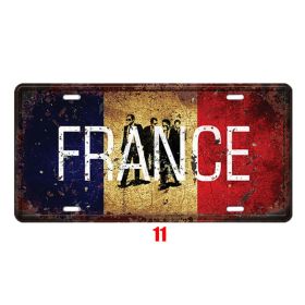 Vintage tin painting (Option: 11)