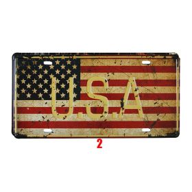 Vintage tin painting (Option: 2)