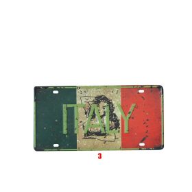 Vintage tin painting (Option: 3)